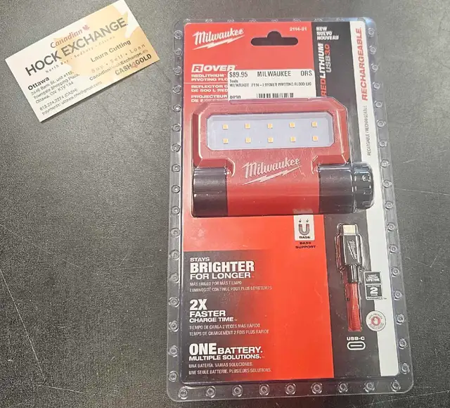 Milwaukee Rover Pivoting Flood Light NEW