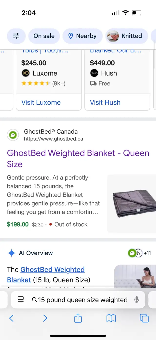 weighted blanket - Photo 2