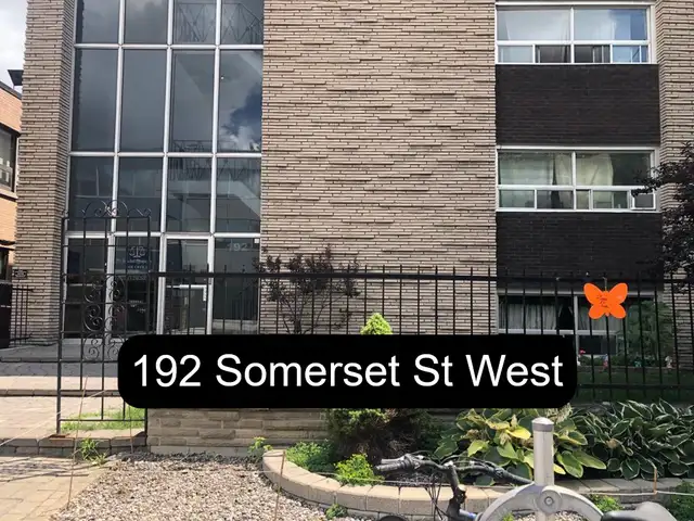 1 Bedroom Centretown Apartment for Rent (192 Somerset St W)