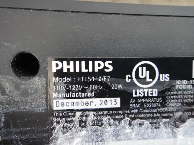 haute parleur Bluetooth Phillips avec fil AC - Photo 9