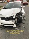 CASH FOR TOYOTAS ANY CONDITION USED SMASHED RUSTY OR BROKE