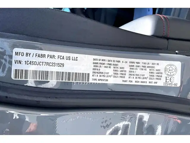 2024 Dodge Durango RT Blacktop | Tow n Go | 6Seat | Red Brembo | - Photo 34