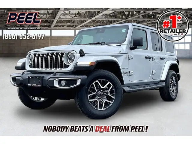2024 Jeep Wrangler Sahara | Heated Seats | Dual Top | Alpine | 4
