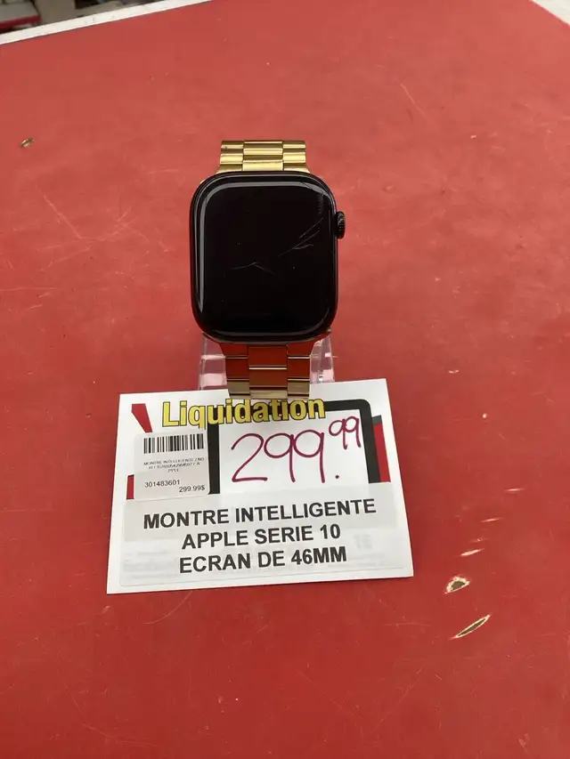 montre Apple séries 10