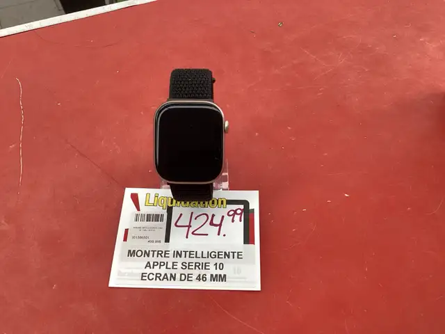 montre Apple série 10