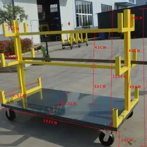 72" Steel Bar & Pipe Racking Cart - Photo 2