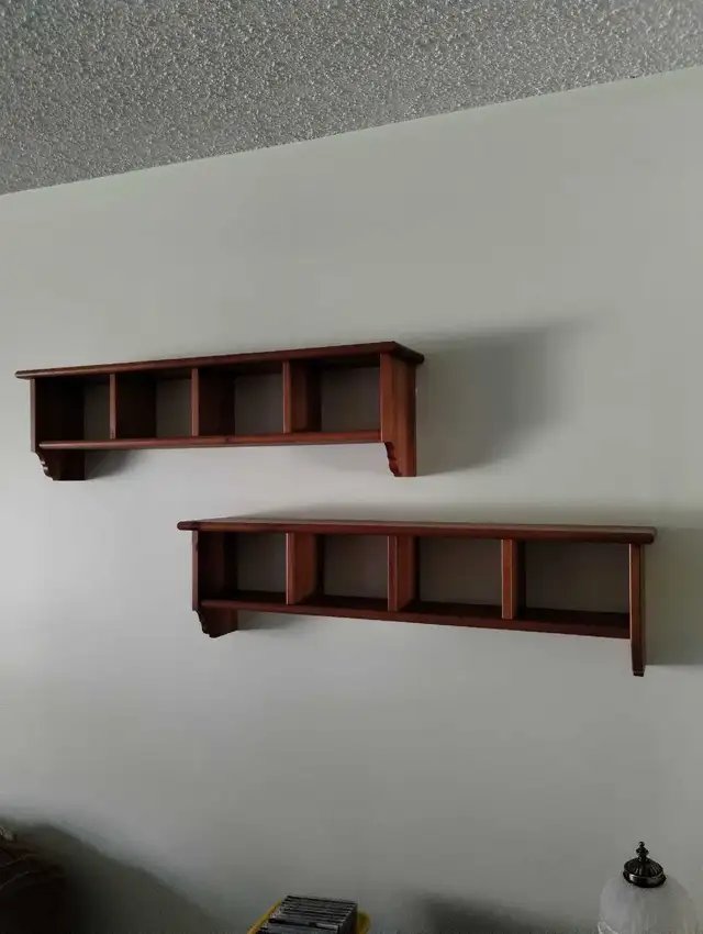 Shelves for DVDS or CDs