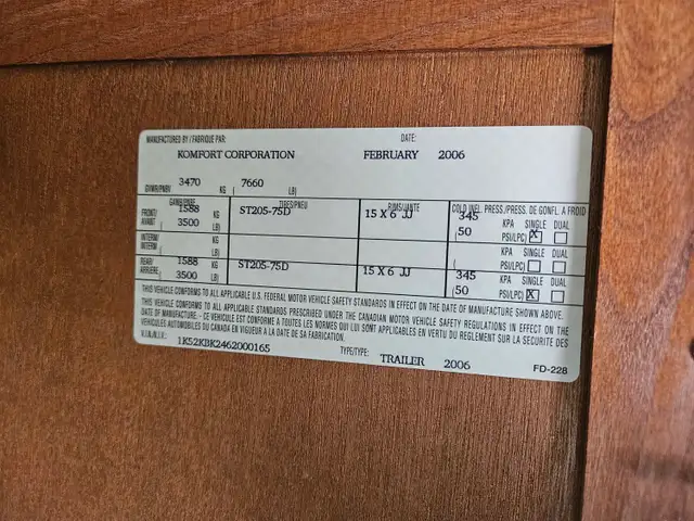 2006 Komfort K23 23 Ft T/A Travel Trailer Kampsite - Photo 24