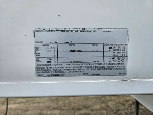 2009 Heartland 3300RC 33 Ft T/A Toy Hauler Fifth Wheel Sundance - Photo 42