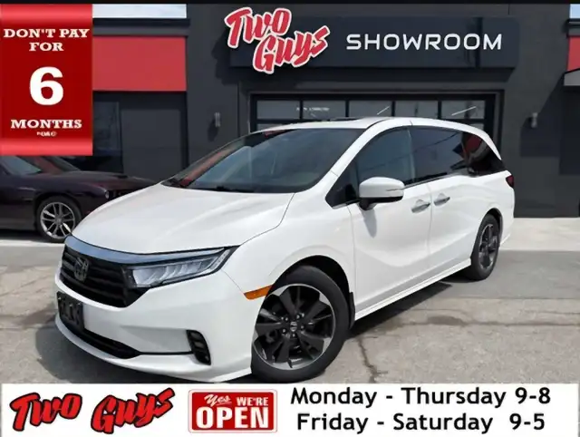 2023 Honda Odyssey Touring Auto 3rd Row Seat Sunroof Nav Leather