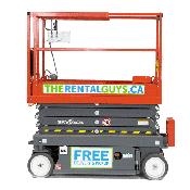 SJ3219 Indoor Scissor Lift Rentals - Free Delivery and Pickup