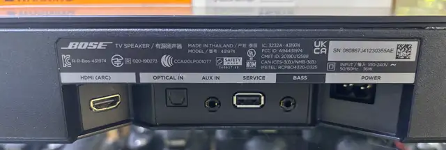 Bose TV Seaker Boxed - Photo 3