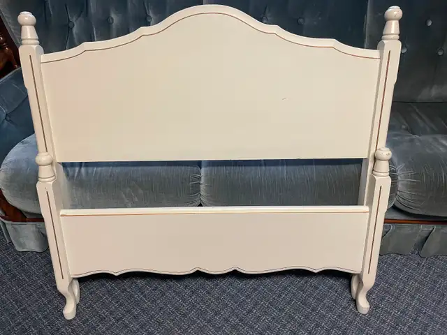 Twin Bed Frame-French Provincial