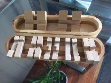 CASSE-TETE COMPLET EN BOIS INSTRUCTIONS POUR FAIRE CUBE: $5.00