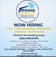 Pressure Washing Technician