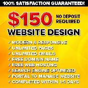 $150-300 ⏩ WEBSITE DESIGN - WEB DEVELOPMENT - WEB DESIGN