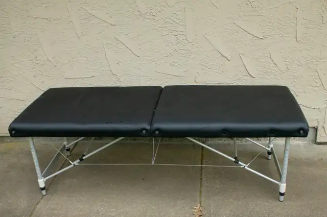 Massage table