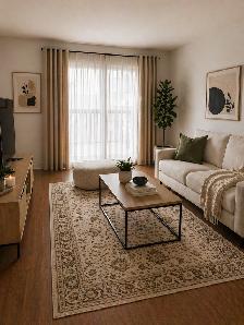 SUPERBE 4 ½ EN COIN,ENTIÈREMENT RÉNOVÉ-1575$ TOUT INCLUS!