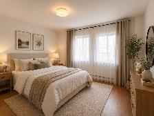 SUPERBE 4 ½ EN COIN,ENTIÈREMENT RÉNOVÉ-1575$ TOUT INCLUS! - Photo 2