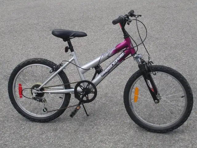 OUTGROWN GIRL'S 20' SUPERCYCLE IMPULSE 6 SPD WITH SUSPENSION! - Photo 3