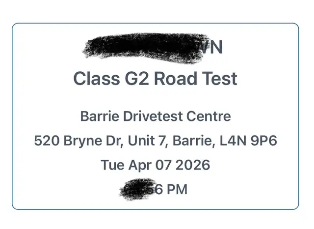 EARLY G2-G ROAD TEST (G2-G) BOOKING, DRIVE CLASSES - Photo 3