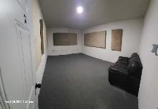 Rehearsal, Media, Recording, Podcast space for rent MONTHLY Bi