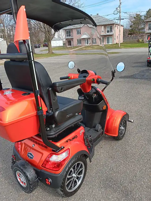 Quadriporteur Liberta électrique2025 autonomie 90klm vitesse 32k - Photo 4