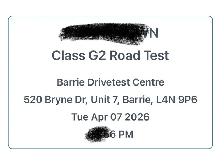 ROAD TEST BOOKING EARLY G2,G BOOKING, DRIVING CLASSES - Photo 3