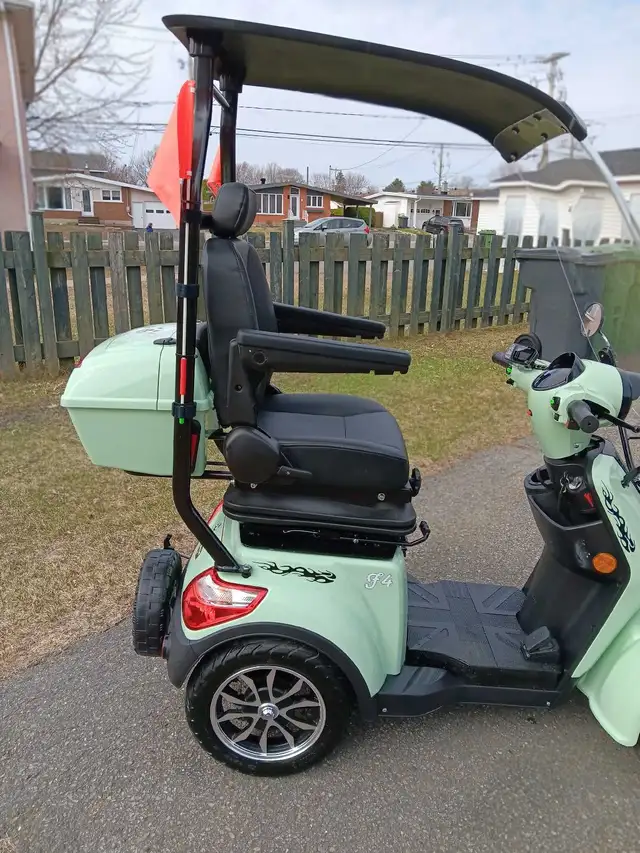 Quadriporteur Liberta électrique 2025 aut.90klm vitesse 32k - Photo 8