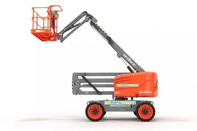 SJ45AJ Plus Outdoor 4X4 Boom Lift Rental - Free Delivery