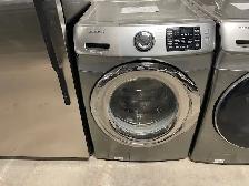 Laveuse seule frontale stainless Samsung ( remis a neuf )