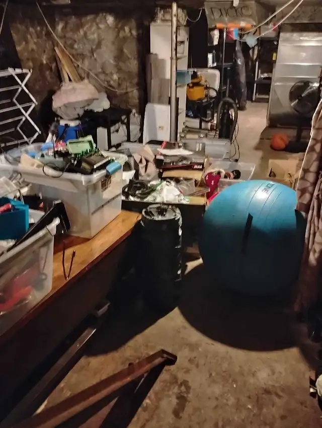 free entire basement free stuff