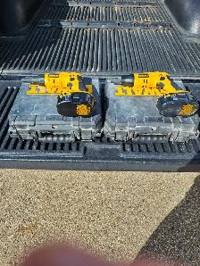 2 DeWalt 18 volt cordless screw guns. $ 80 Each