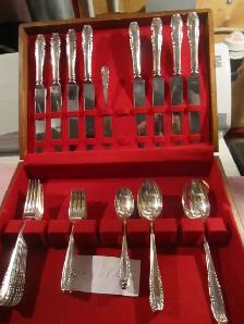 #277  INSPIRATION silverware set for 8 - Photo 2