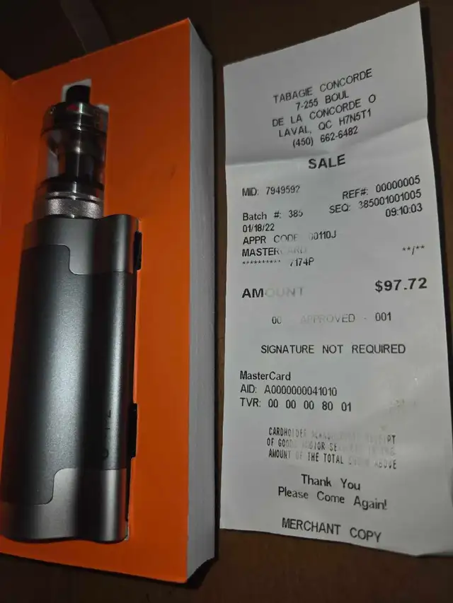 vapoteuse aspire zelos kit disponible neuf - Photo 2