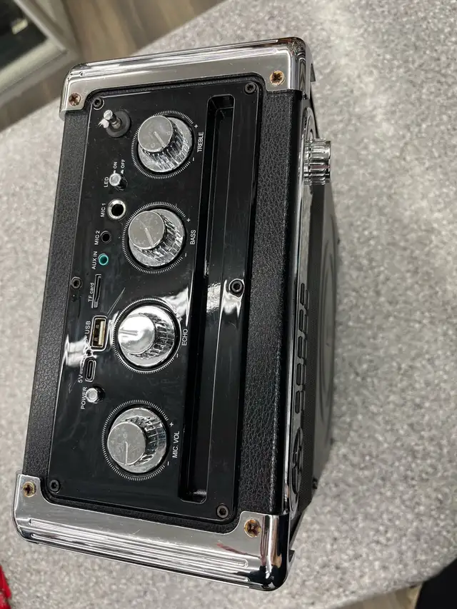 JYX-S55 Karaoke Machine W/ 2 Mics - Photo 2