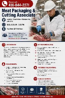 Meat Packaging & Cutting Associate