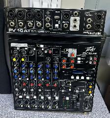 Peavey PV 10AT BT Powered Mixer