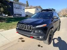 2015 lifted jeep cherokee trailhawk