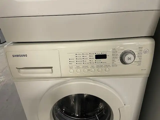 Mini laveuse sécheuse frontales blanches 24'' Samsung - Photo 4