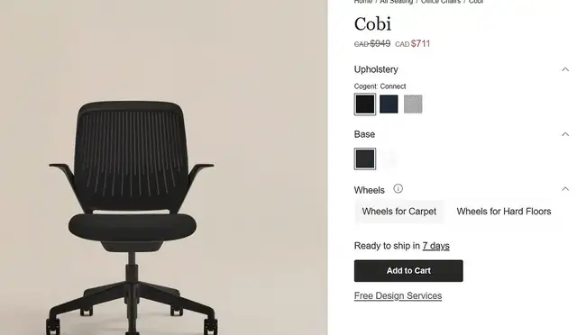 Steelcase Cobi Drafting Stool! - Photo 4