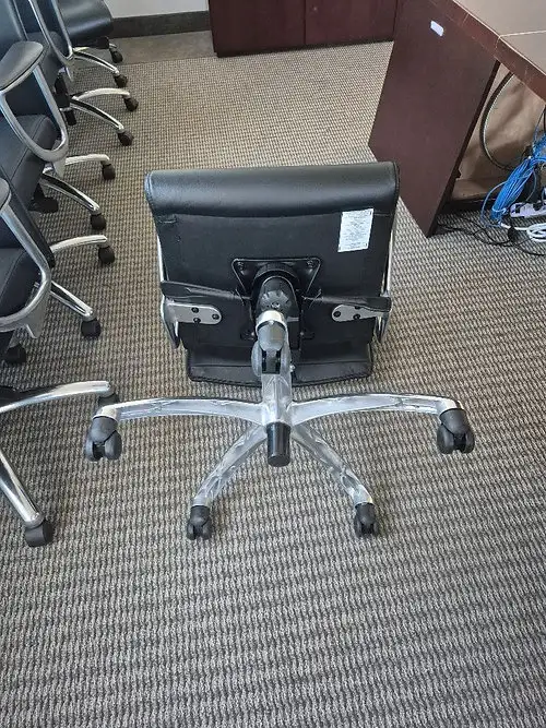 Allseating Zip Chair - High Back Leather Conference Chair! - Photo 4