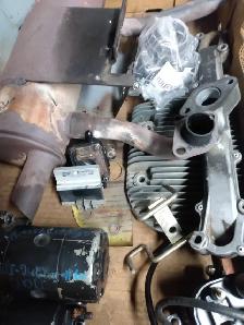 ONAN P220G 20 hp engine STRIPPED FOR PARTS!