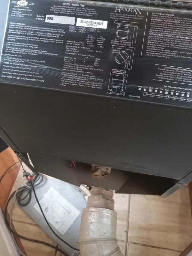 64000BTU Harman Pellet Stove - Photo 5