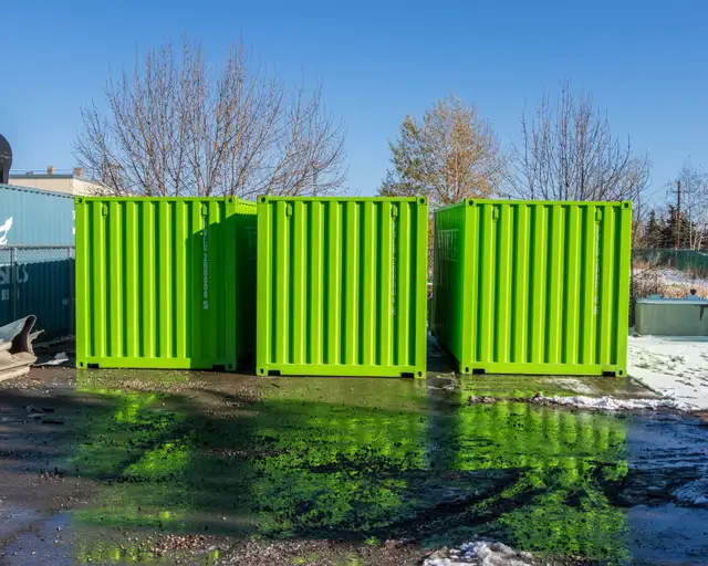 20ft Sea Containers Rental - Free Delivery and Calgary