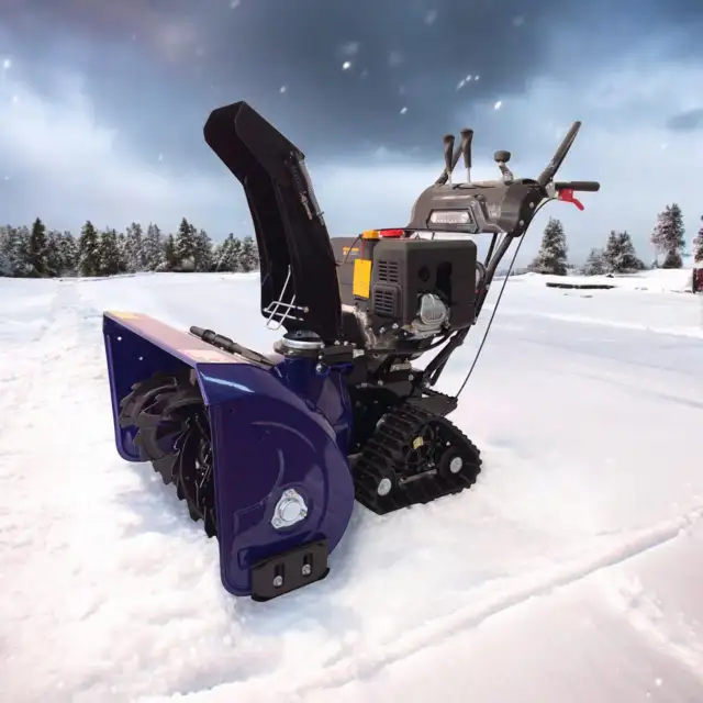 Heavy Duty 34" Gas Snow Thrower - Photo 5