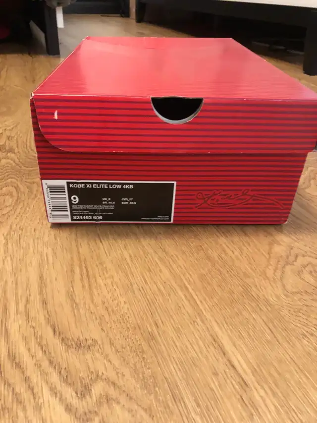 RARE Nike Kobe 11 Elite Low Red Horse 4KB (2016) - Size 9 - VNDS - Photo 10