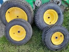 tires, weights & chains for lawn & garden tractors
