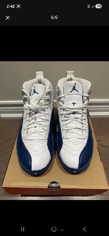 Air Jordan 12 Retro White/French