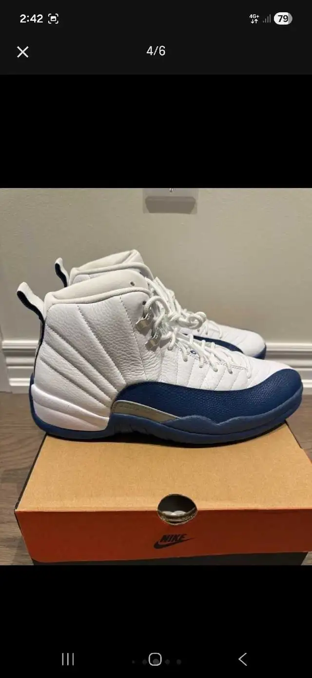 Air Jordan 12 Retro White/French - Photo 3